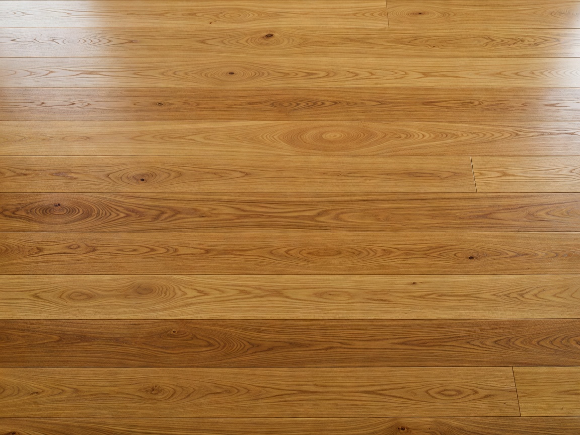 Refinished timber floor with its grain clearly visible